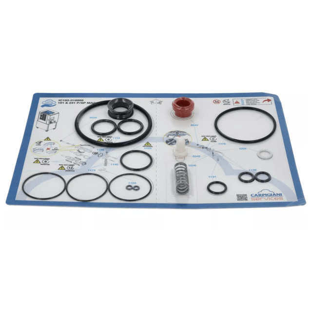 Horeca Parts - Zestaw CARPICARE 191 & 241 P SP MAGICA 6M, do maszyny do lodów – Carpigiani