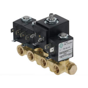 Horeca Parts - Zespół zaworu elektromagnetycznego 230V wlot 1/8" wylot 1/8" dł. 100mm