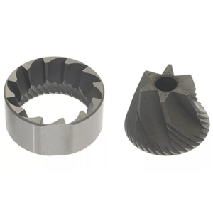 Horeca Parts - Para żaren stożkowych BRASILIA/ROSSI RH, śr. zewn. 38/30 mm, śr. wew. 26/7 mm, grubość 17/20,3 mm - Italmill