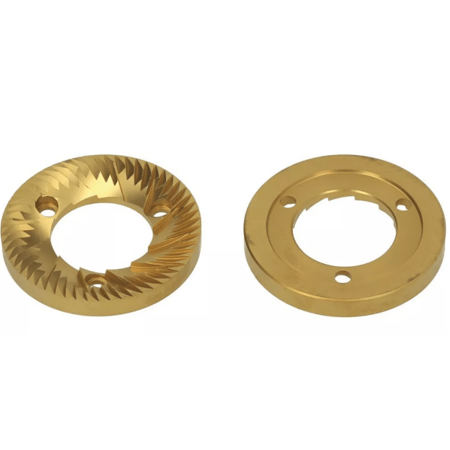 Horeca Parts - Para żaren, śr. zewn. 74 mm, śr. wew. 37 mm, grubość 9 mm, 3 otwory mocujące - Italmill