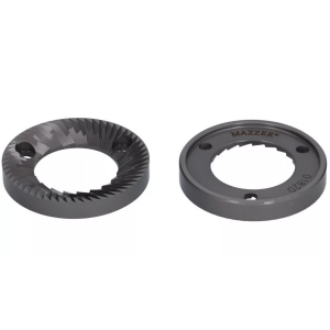Horeca Parts - Żarna do młynka do kawy 182D, RH, Ø zew. 58 mm, Ø wew. 33,5 mm, grubość 8,5 mm, 3 otwory mocujące - Mazzer
