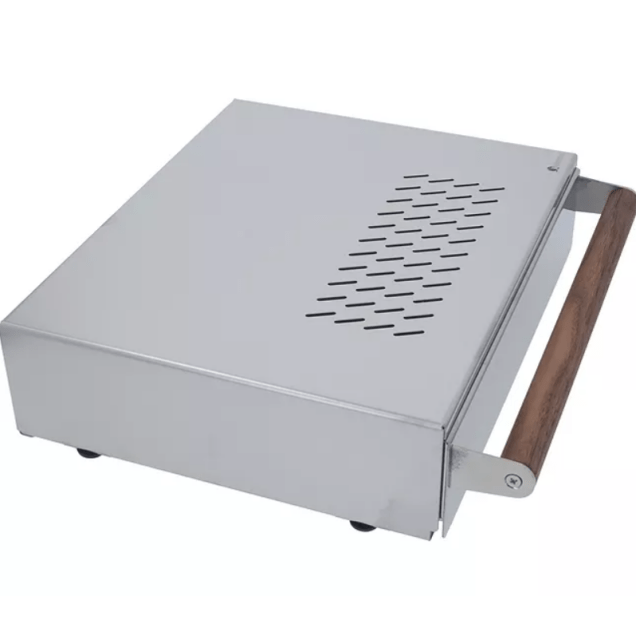 Horeca Parts - Pojemnik ze stali nierdzewnej wymiary z uchwytem 355x365x100mm (LF1480034)