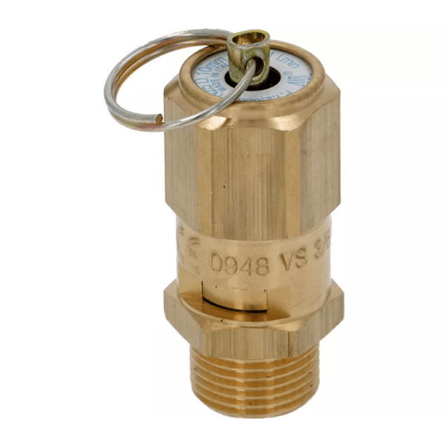 Horeca Parts - Zawór bezpieczeństwa do podłączenia kotła 3/8" ciśnienie zadziałania 2,5bar certyfikat CE-PED - Ekspres do kawy Profitec
