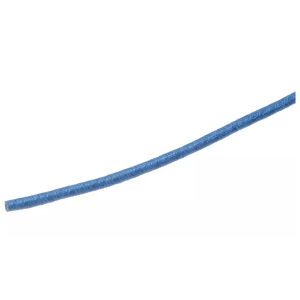 Horeca Parts - Przewód miedziany niklowany w izolacji silikonowej z włóknem szklanym, przekrój 6 mm², długość 10 m, kolor niebieski, zakres temperatur -60 do +400°C (sprzedaż dotyczy 10-metrowego odcinka)