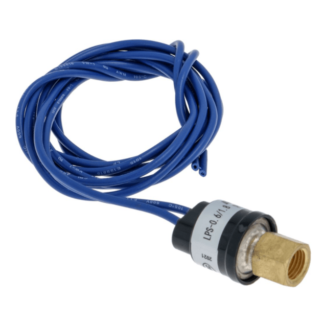 Horeca Parts - Hydrostat / Pressostat, połączenie 1/4" IT, 1 m, typ Ranco, reset automatyczny, zakres ciśnienia 0,6 bar