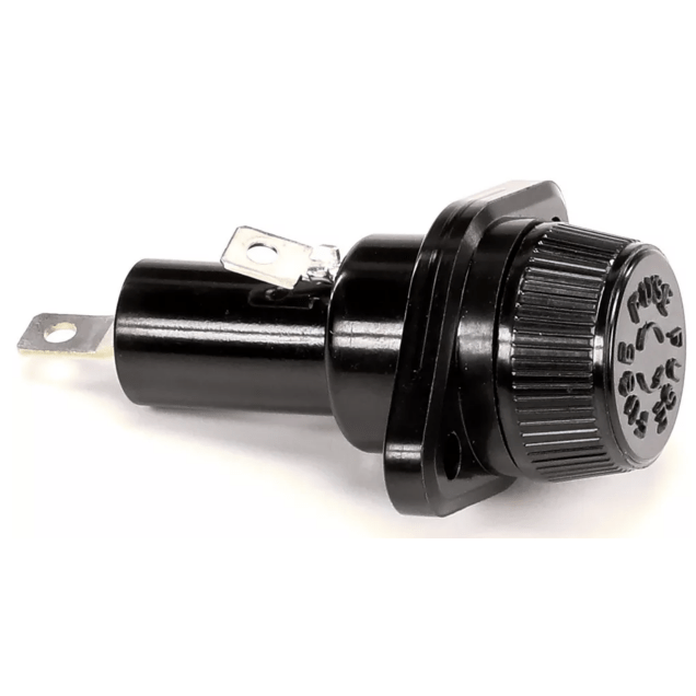 Horeca Parts - Oprawka bezpiecznika z kapturkiem, montaż panelowy Omega P1891/HPS - Carpigiani