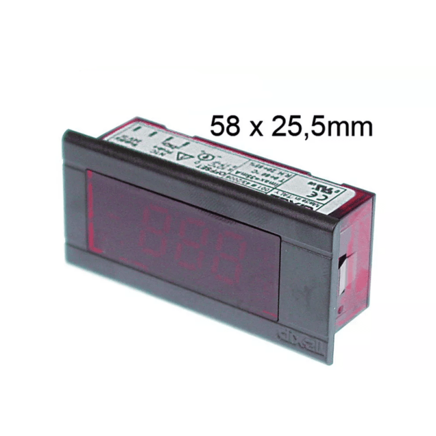 Horeca Parts - Termometr DIXELL typ XT11S wymiar montażowy 58x25,5mm od 0 do 60°C 24V AC DC NTC - Zmywarka tunelowa Dihr, Luxia (378046)