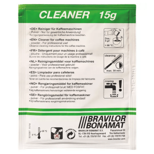 Horeca Parts - Proszek czyszczący do ekspresów do kawy, 60 saszetek po 15 g (4 opakowania), waga 1 kg - Bravilor Bonamat