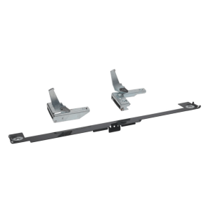 Horeca Parts - Zestaw zawiasów do piekarnika, 3-częściowy, odpowiedni do BOSCH 00643913, lewy/prawy, z wspornikiem montażowym, dł. 520 mm