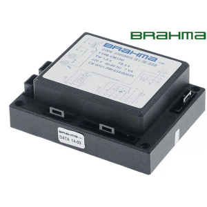 Horeca Parts - Skrzynka zapłonowa BRAHMA typ CM12U elektrody 2 czas oczekiwania 1,5 s czas bezpieczeństwa 5 s 230 V 7 VA (5117819)
