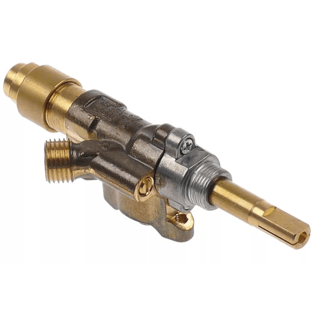 Horeca Parts - Zawór gazowy wej. śr. rurki 23mm wyj. 1/4" podł. termopary M8x1 - Eurast, Macfrin, Masbaga