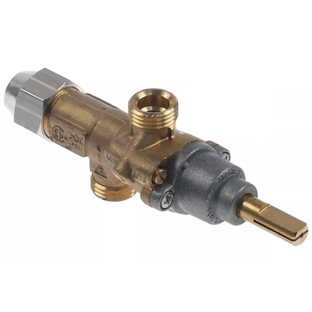 Horeca Parts - Zawór gazowy dysza obejściowa ø 0mm wlot gazu M16x1,5 rurka ø 10mm wylot gazu M16x1.5 rurka ø 10/8mm