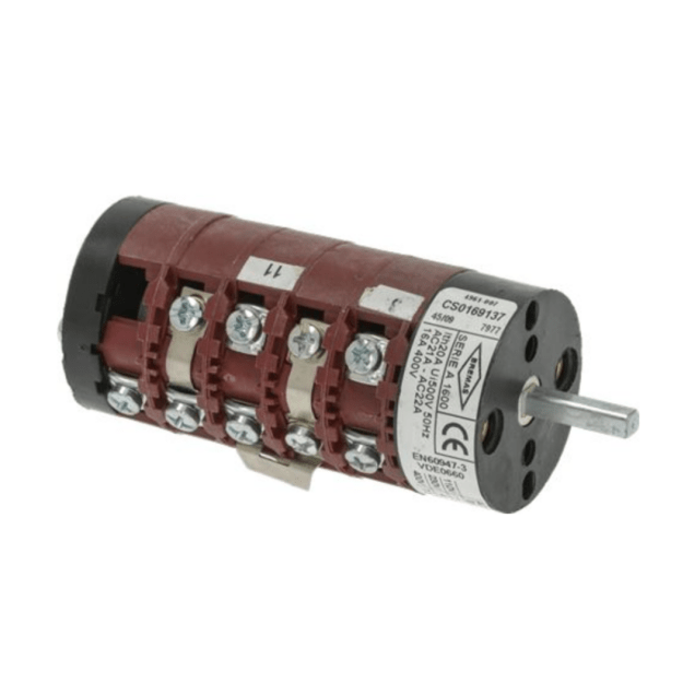 Horeca Parts - Przełącznik obrotowy krzywkowy 7 pozycyjny 1-2-3-4-5-6-7 9-biegunowy 400V 16A 4x5mm - Piec konwekcyjno-parowy elektryczny Giorik (3057145)