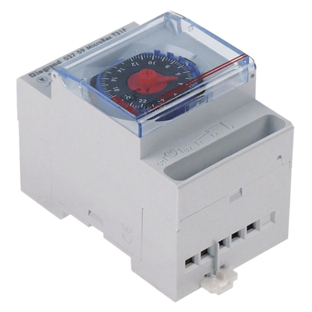 Horeca Parts - Zegar sterujący typ Microrex QT31F, interwał odszraniania 1–48 na 24 - Legrand (7153000)