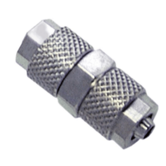 Horeca Parts - Złączka śrubowa prosta z mosiądzu niklowanego, wąż Ø 4x6 mm, 0,020 kg - Ascaso