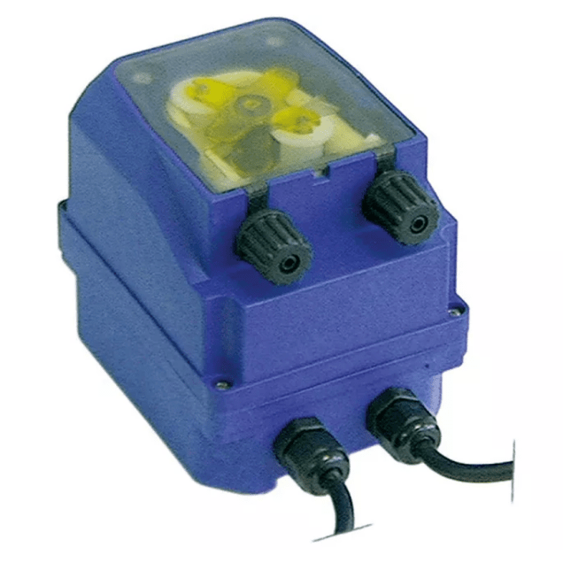 Horeca Parts - Pompa dozująca z 2 sterowaniami czasowymi,  do detergentu, 6 l/h, 230 VAC, wąż ø 4x6 mm, wąż typu K - Seko