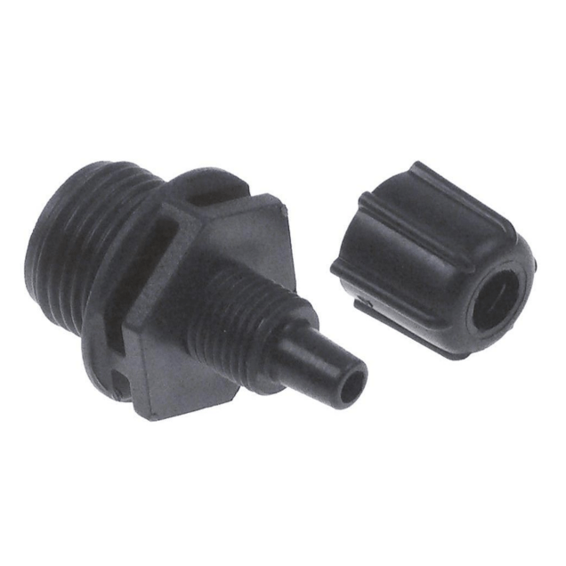 Horeca Parts - Złączka węża T1 3/8" z nakrętką, wąż Ø 4x6 mm, 0,013 kg - Ecolab