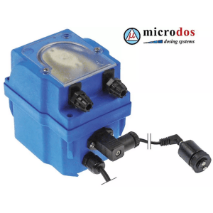 Horeca Parts - Pompa dozująca z kontrolą przewodności 6 l/h, 230V AC, do detergentu, wąż Ø 4×6 mm Santoprene - Microdos