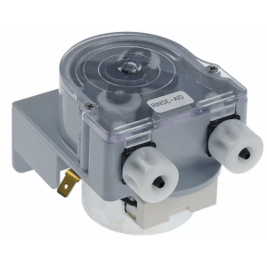 Horeca Parts - Pompa dozująca z regulacją częstotliwości 3 l/h, 230V AC, do nabłyszczacza, wąż Ø 4×6 mm silikonowy - Dihr