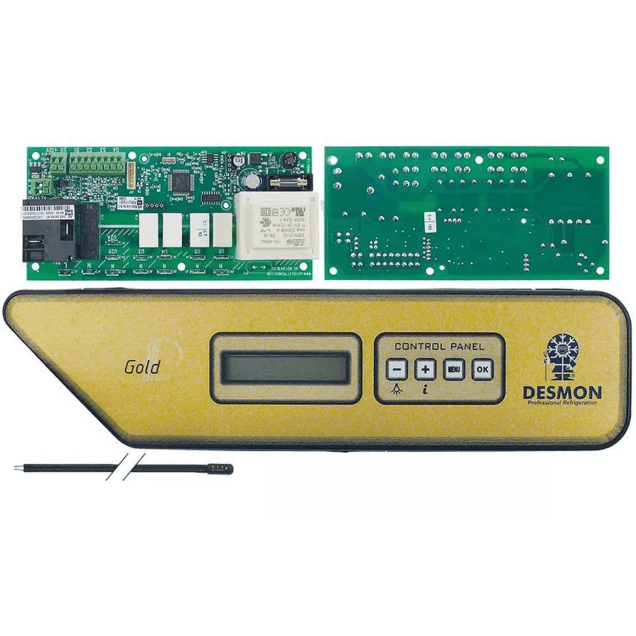 Horeca Parts - Zestaw PCB golden edition, płyta zasilająca i centralka, 155x73 mm, 3 sondy IP68 - Desmon