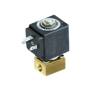 Horeca Parts - Zawór elektromagnetyczny 2-drożny 230 VAC przyłącze 1/8" DN 2,5mm gniazdo nasuwane DIN -20° do 130°C - Ekspres do kawy Astoria Cma (1120461)