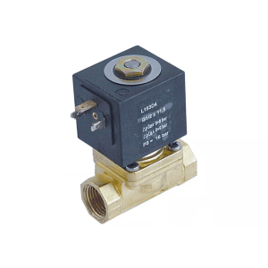 Horeca Parts - Zawór elektromagnetyczny 2-drożny 24 VAC przyłącze 1/2" dł. 66mm wielkość nominalna 11,5mm 50Hz - Zmywarka tunelowa Angelo Po, Comenda, Elframo, Comel (5017088)