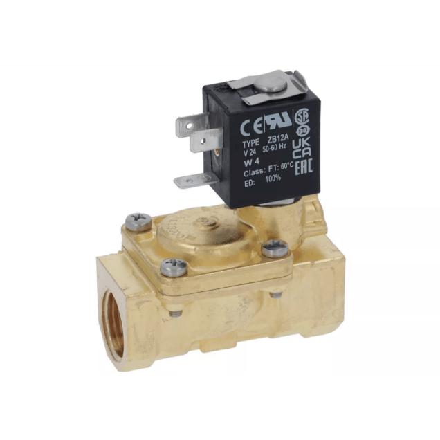 Horeca Parts - Elektrozawór 2-drożny 24V podł. 1/2" wys. 95mm dł. 58.5mm - Dihr, Kromo, Olis (5009045)