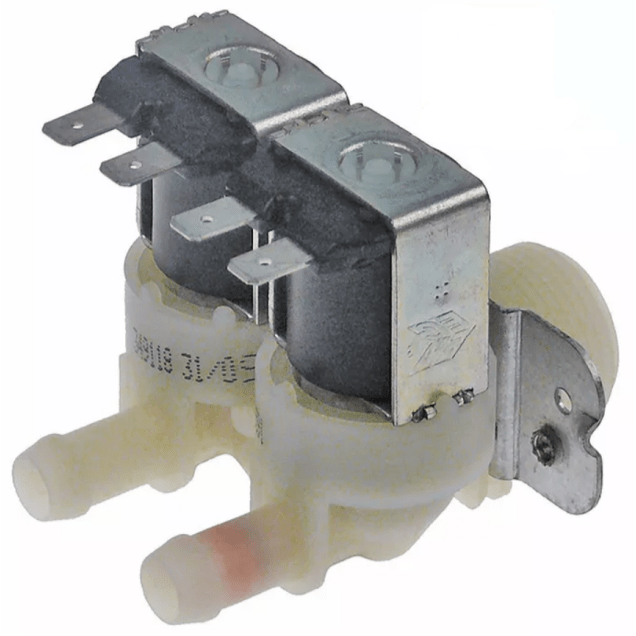 Horeca Parts - Zawór elektromagnetyczny podwójny prosty 220-240V wlot 3/4" wylot 11.5mm (5126071)