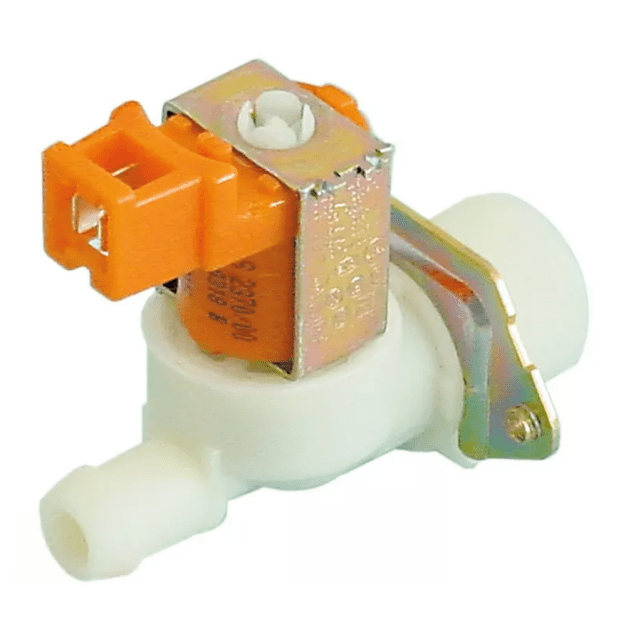 Horeca Parts - Elektrozawór 1-drożny prosty, 230VAC, plastikowy, wlot 3/4", 20 l/min, max 90°C