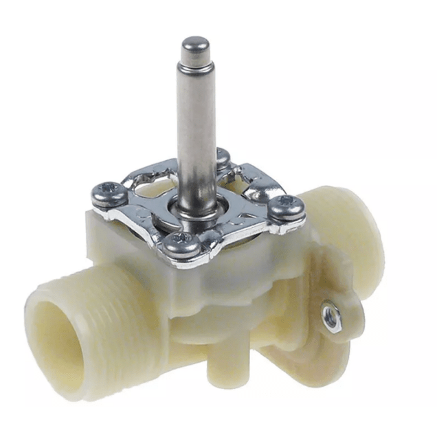 Horeca Parts - Korpus elektrozaworu pojedynczy, prosty, plastikowy, wejście/wyjście 3/4", t.max 90°C - Meiko