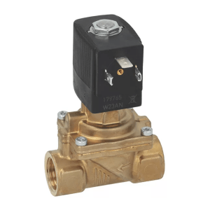 Horeca Parts - Zawór elektromagnetyczny 2-drożny 230VAC 50/60Hz dł. 135mm wlot 1/2" wylot 1/2" - Zmywarka tunelowa Lamber (7102776)