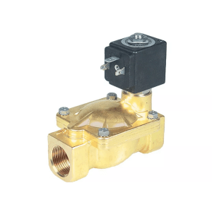 Horeca Parts - Zawór elektromagnetyczny 2-drożny 230 VAC przyłącze 3/4" dł. 100 mm DN 20 mm gniazdo nasuwane DIN stałe 90°C (5108525)