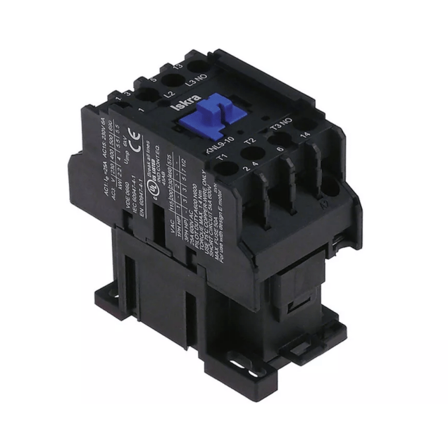 Horeca Parts - Stycznik mocy, obciążenie rezystancyjne 25 A, 230 V AC, 3 styki NO, 1 styk pomocniczy NC