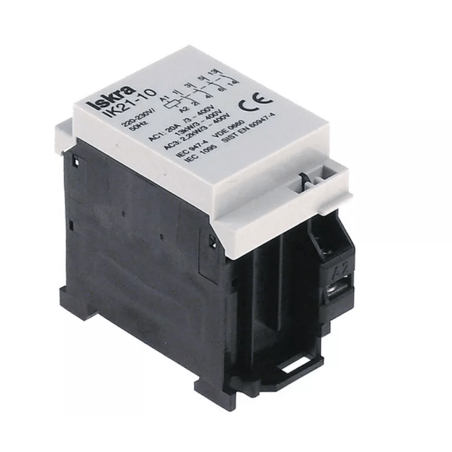 Horeca Parts - Stycznik instalacyjny, obciążenie rezystancyjne 20 A, 3 styki NO / 1 styk NC, typ IK21-01, 230 V - ABB