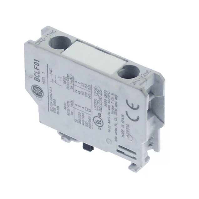 Horeca Parts - Stycznik pomocniczy, 1 styk NC, AC15: 6 A, do styczników CL+LS_K, połączenie śrubowe, AC-12: 10 A
