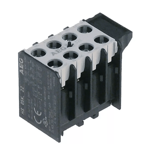 Horeca Parts - Stycznik M+LS05 ze stykami pomocniczymi 3NO/1NC AC-15 6A, AC-12 10A - Olis