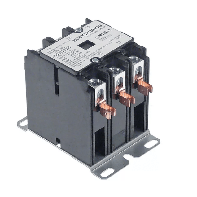Horeca Parts - Stycznik mocy, obciążenie rezystancyjne 50 A, 24 V AC, 40 A / 10 HP (AC3/240 V) 40 A / 7,46 kW, 3 styki NO - Pitco