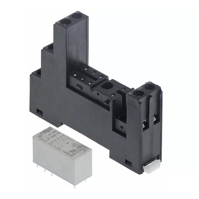 Horeca Parts - Przekaźnik 230VAC 2CO z podstawką PI-50BE/3-R, 250V 8A - Reipol