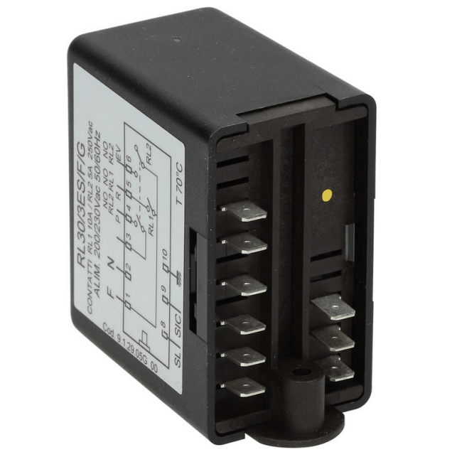 Horeca Parts - Sterownik poziomu 230 V AC, przyłącze F6.3, typ RL30/3ES/F/G - BFC