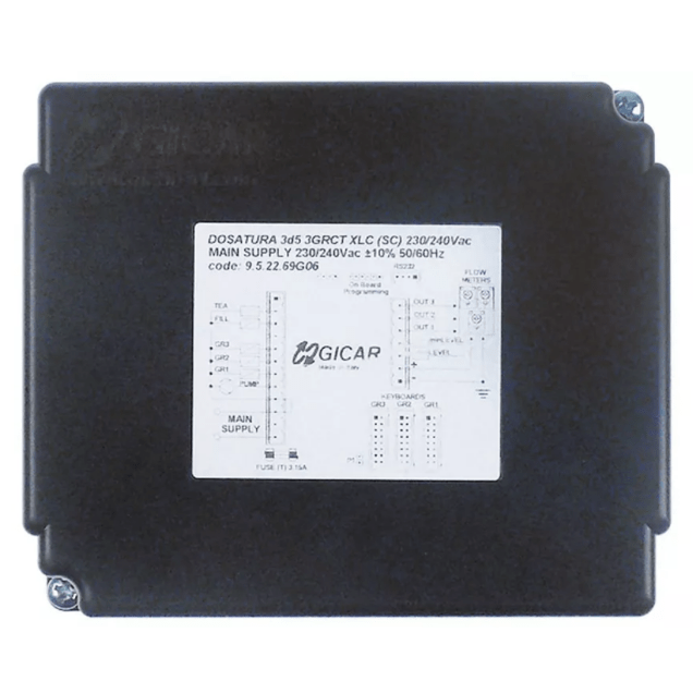 Horeca Parts - Jednostka sterująca 3-grupowa 230/240V 50/60Hz, typ 3d5 3GRCT XLC (SC), waga 0,410 kg - Gicar