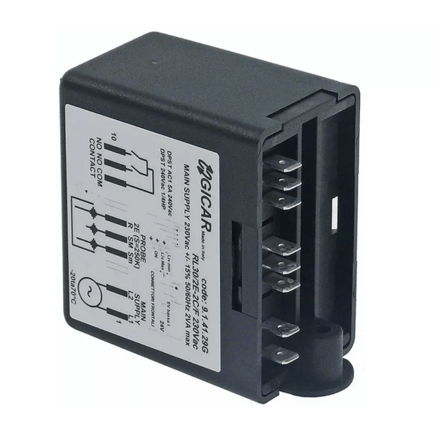 Horeca Parts - Sterownik poziomu 230 V AC 50/60 Hz, typ RL30/2E-2C/F - Gicar