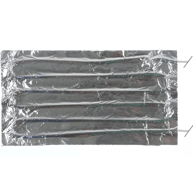 Horeca Parts - Mata grzewcza 81W 230V, długość 245 mm, szerokość 135 mm, z ogranicznikiem temperatury 80°C, długość przewodu 1500 mm