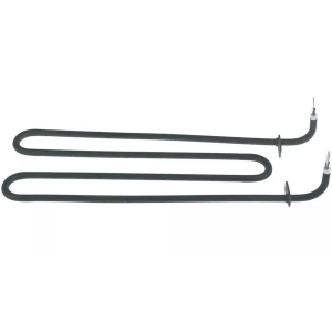 Horeca Parts - Grzałka 1000W 220V, dł. 290mm, mocowanie na opaskę, przyłącze męskie Faston 6.3mm, rurka ø 7mm - Cookmax