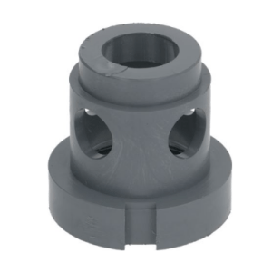 Horeca Parts - Łożysko ramienia myjącego, pozycja montażowa górna, 4 otwory, otwór ø 16 mm, gniazdo ø 22 mm, ø 35,5 mm, D2 ø 41 mm - Zmywarka Lamber (3743222)