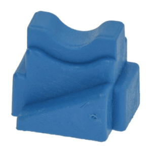 Horeca Parts - Klips, pozycja montażowa prawa, do zaczepu wspornika ramienia myjącego, otwór ø 5 mm, niebieski - Hoonved (3743897)