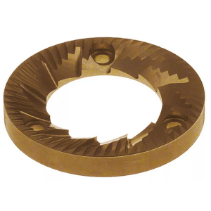 Horeca Parts - Para żaren tytanowych, kierunek obrotu lewy, śr. zewn. 64 mm, śr. wew. 37 mm, wys. 8,5 mm, rozstaw zębów 3 mm, komplet 2 szt., waga 0,140 kg - QualityEspresso