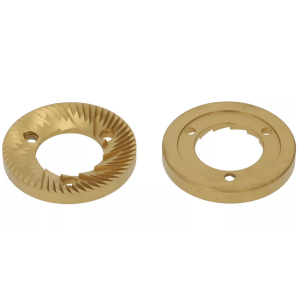 Horeca Parts - Para żaren, śr. zewn. 74 mm, śr. wew. 37,7 mm, wys. 9 mm, rozstaw zębów 3,8 mm, otwór 6 mm, montaż ø 48,5 mm, komplet 2 szt., waga 0,320 kg - Eureka