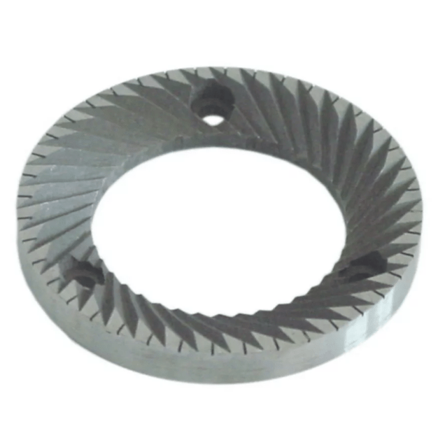 Horeca Parts - Para żaren prawych, prosta, śr. zewn. 68 mm, śr. wew. 43 mm, wys. 8 mm, rozstaw zębów 5 mm, 3 otwory mocujące, waga 0,190 kg - Italmill