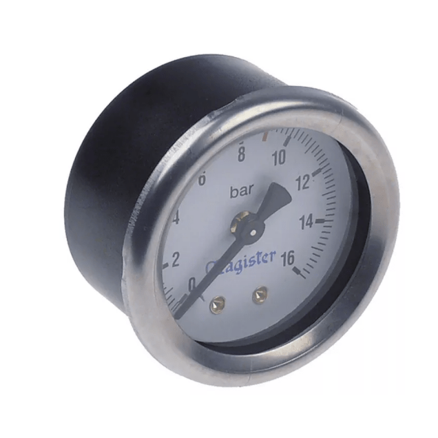 Horeca Parts - Manometr ø 51,5 mm, zakres ciśnienia 0–16 bar, gwint 1/4", oznaczenie 9, pompa - Magister (5124395)