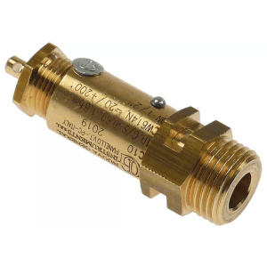 Horeca Parts - Przyłącze zaworu bezpieczeństwa 1/2" homologacja CE 0036 ciśnienie zadziałania 1,8bar - Ekpres do kawy Azkoyen